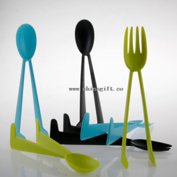 2 in 1 multi-functional fancy magic fork and spoon