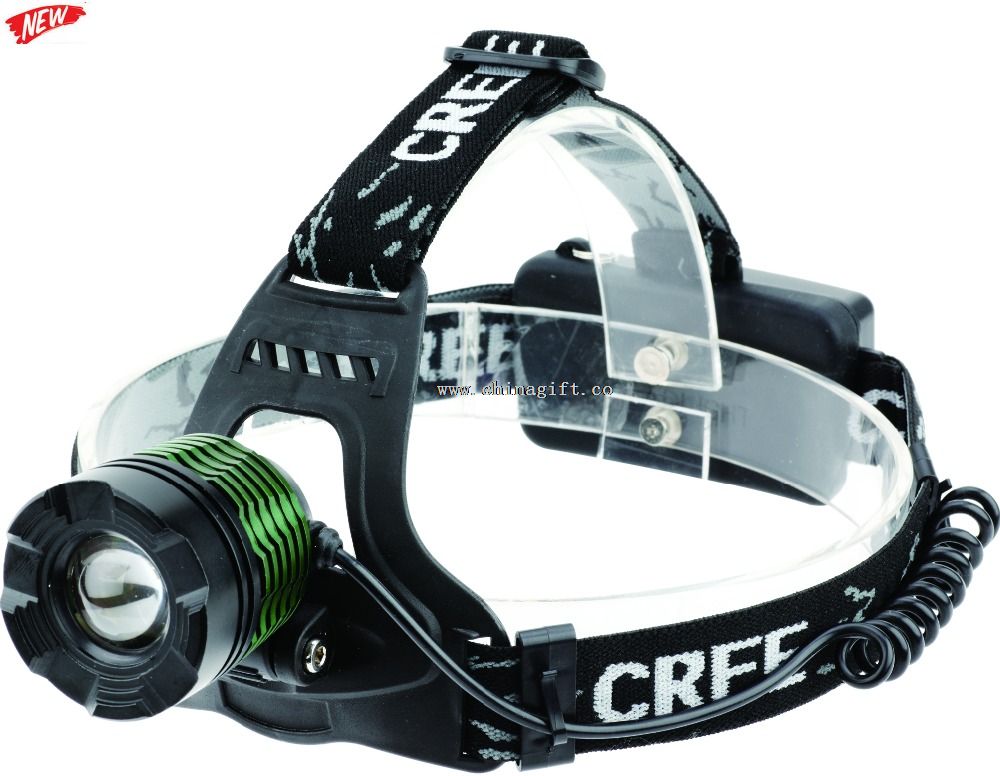 280 lm Aluminium black head lamp