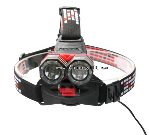 10W 600lm cheap powerful battery led headlamp