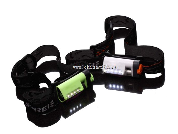 4 LED potente linterna led