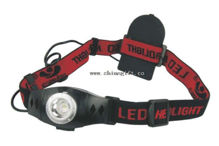 80lm headlamp dipimpin plastik