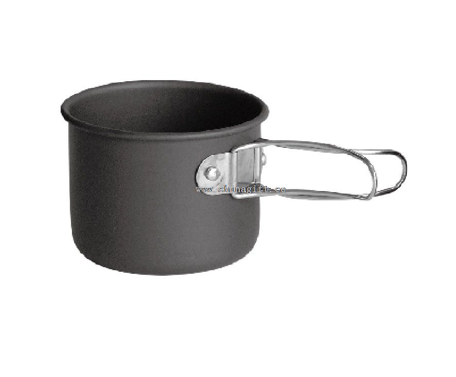 Camping Hard anodisert aluminium metal drikking cup