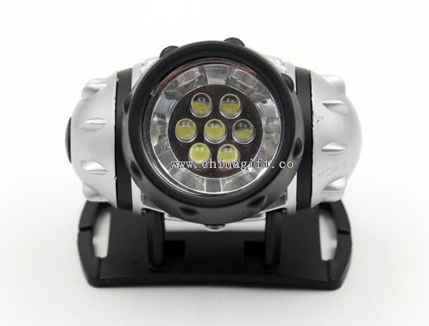 7 LED Mini Plastic Flashlight