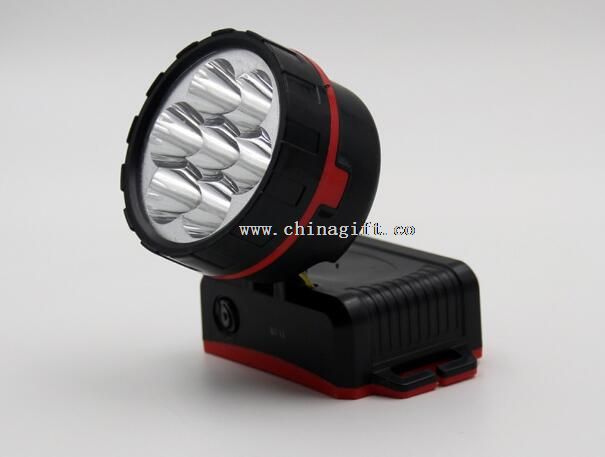 7LED lampu senter plastik