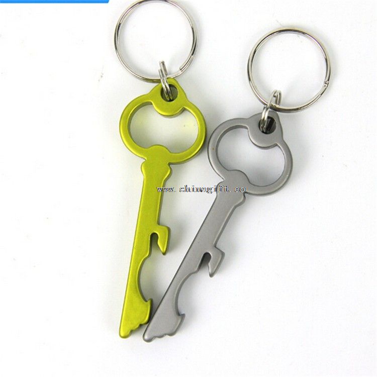 key shape bottle opener