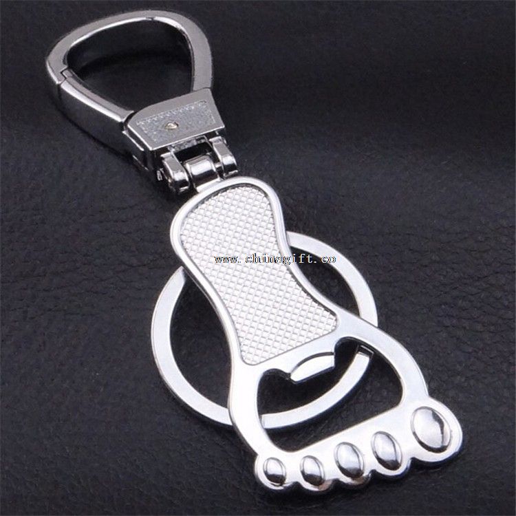 foot metal bottle opener