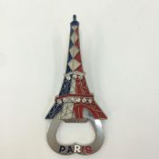 Eiffelturm-Flaschenöffner mit Kristall images