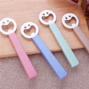 Smile Shape Wooden Opener images