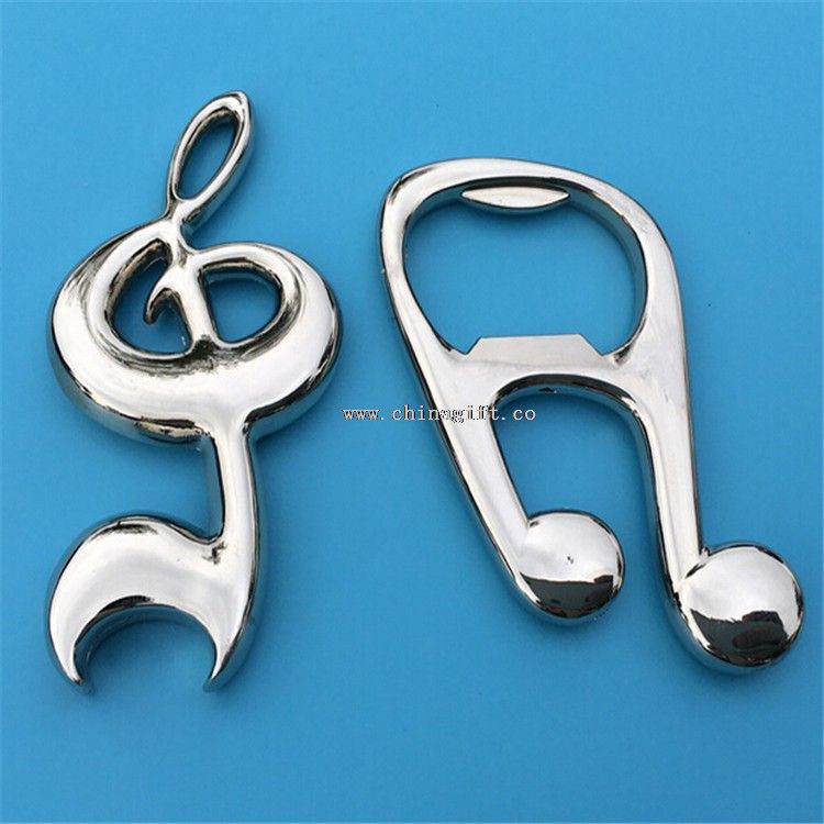 musical note design Bottle Opener