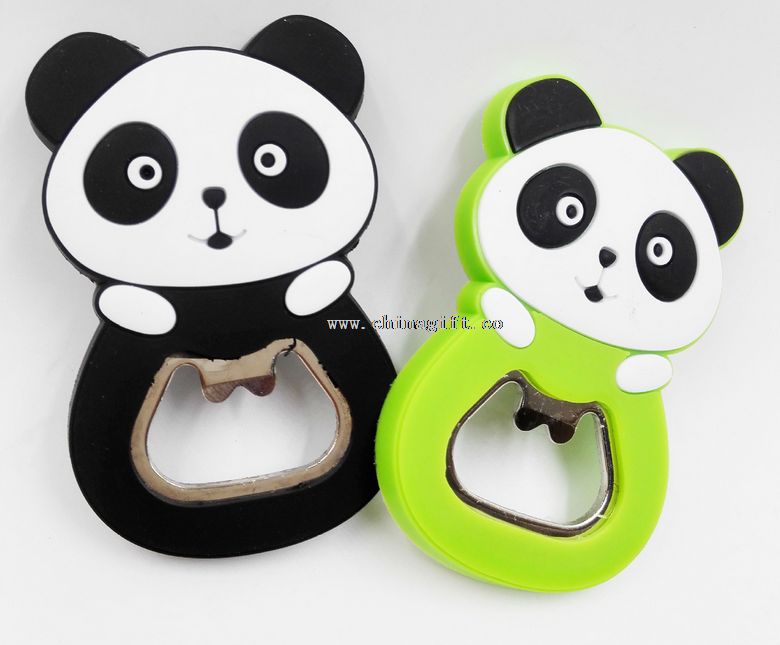 Panda Form tierischen Bier Rubber Flaschenöffner