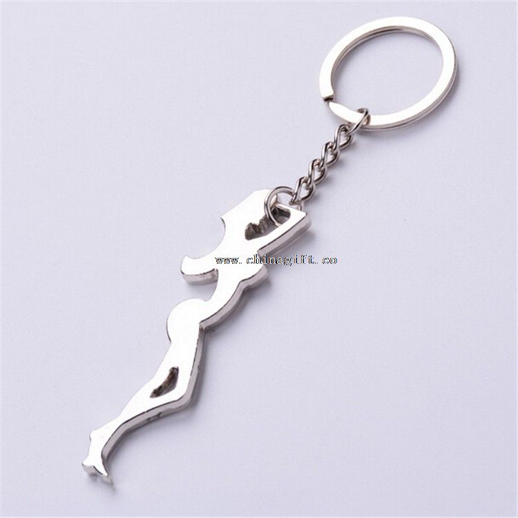 Promotional sex girl metal bottle opener