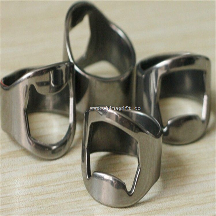 Abrelatas de botella de vino Metal de forma de anillo