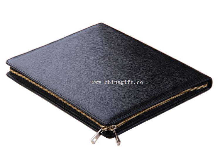 Black Leather Portfolio