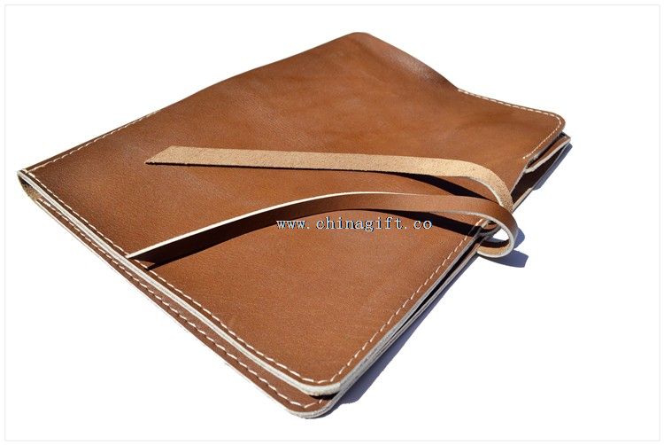 Brown Leather A4 Document Personalized Portfolio Case
