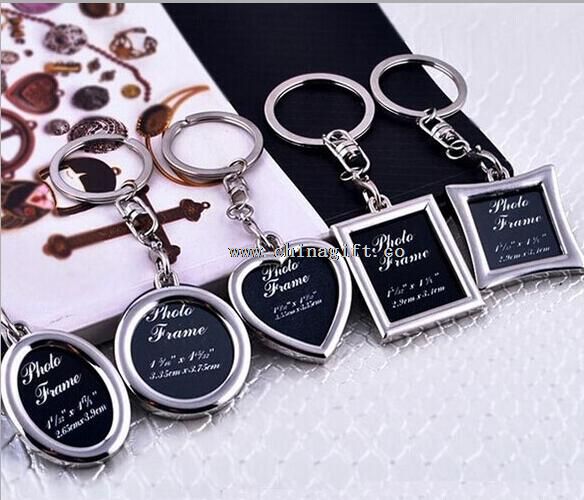 Formă personalizată Photo Frame Keychain