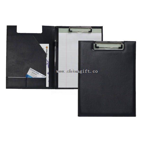 Kulit file folder dengan musim semi klip