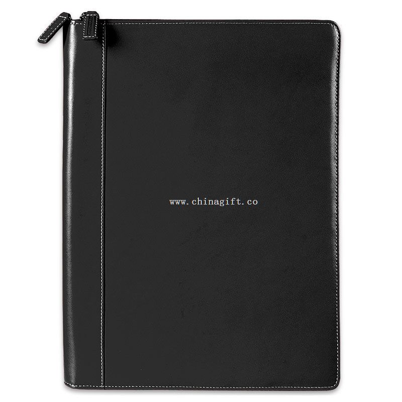 Leather office stationery file folder