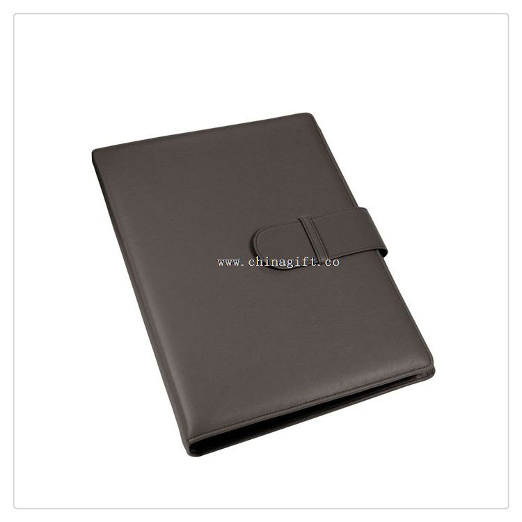 Leather Ring Binder with 4 Rings