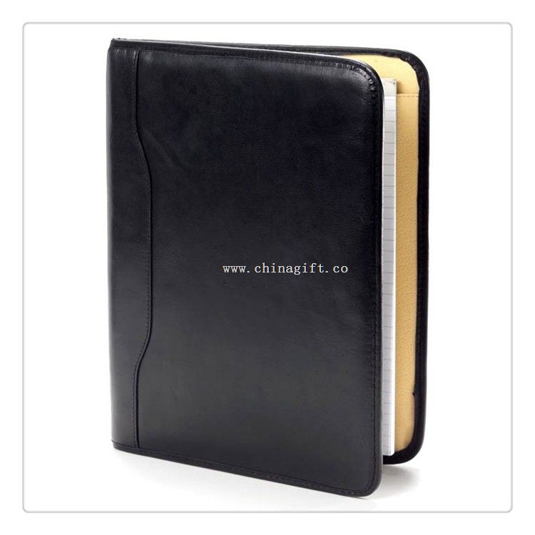 Slim Leather Cover Portfolio Man