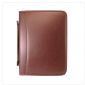 Leather Folder Bag with Built in Calculator and Handle small picture