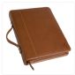 Leather Portfolio Binder with 4 Rings small picture