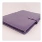Purple A4 Leather Ring Binder small picture
