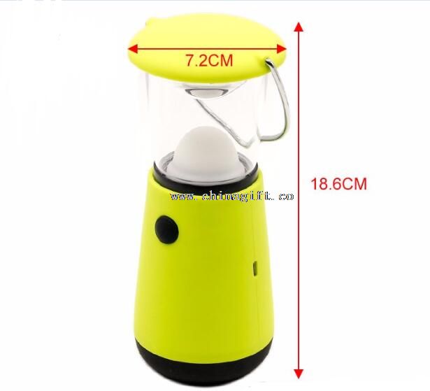 dynamo rechargeable led camping lantern