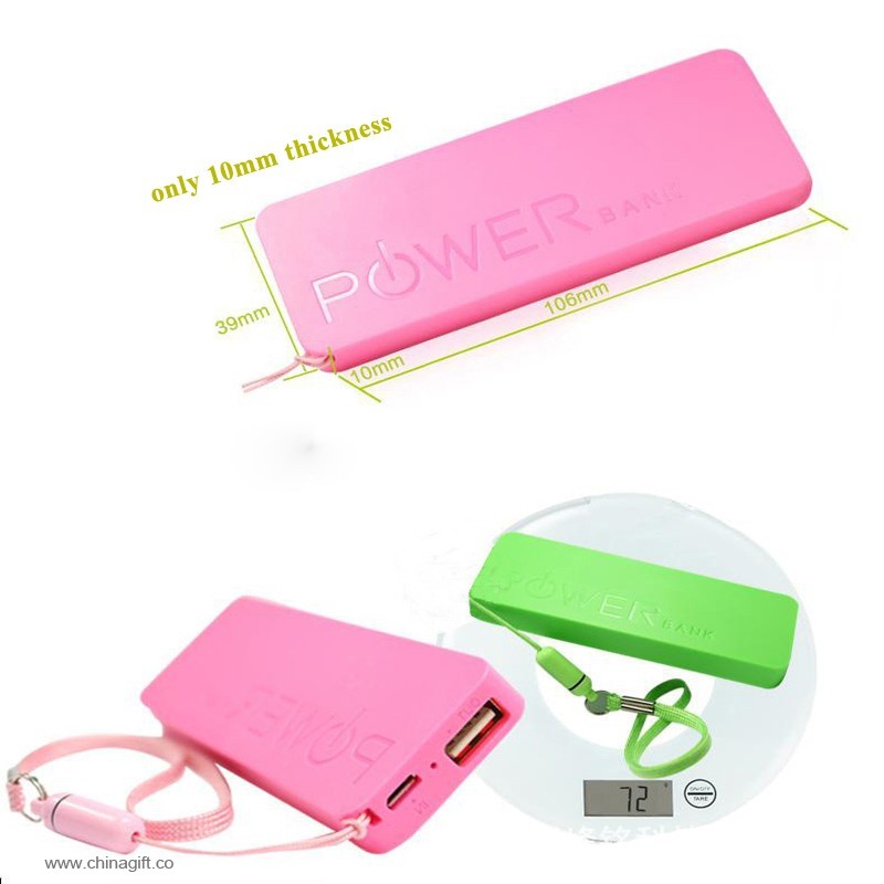 Szuper vékony power bank 2000mah