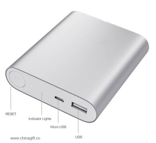 led torch cheap dual usb power bank