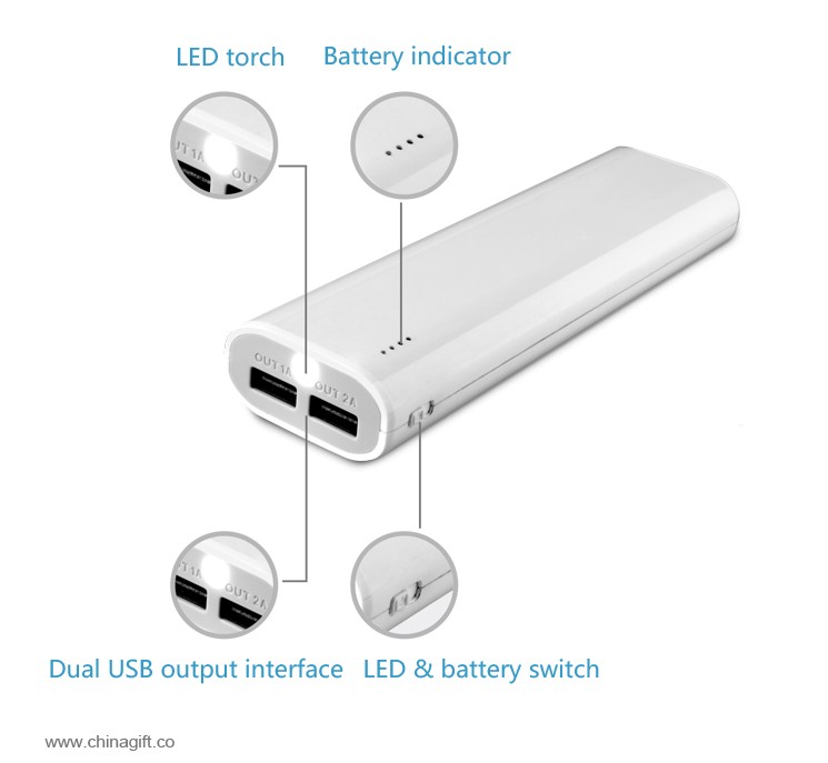 Safty CE/FCC/ROHS mobiles power bank