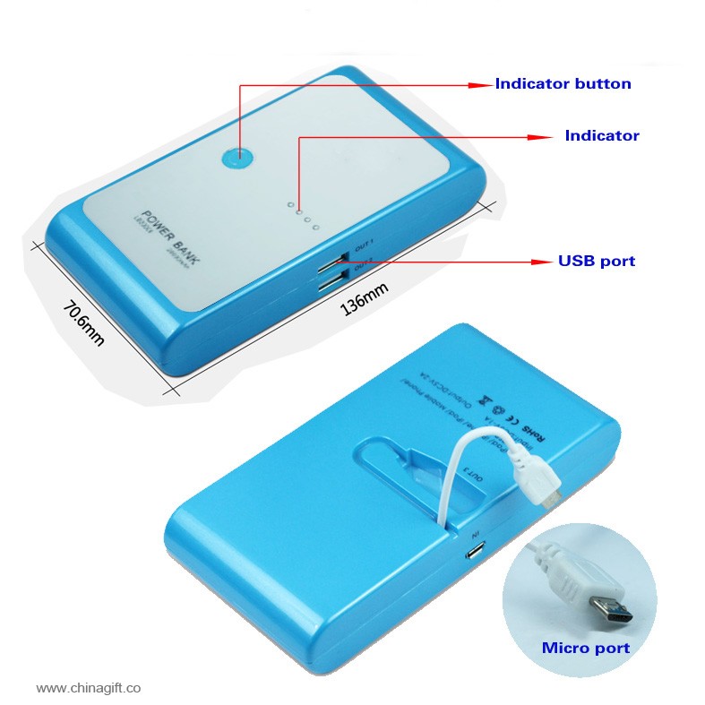 Bærbare batterioplader