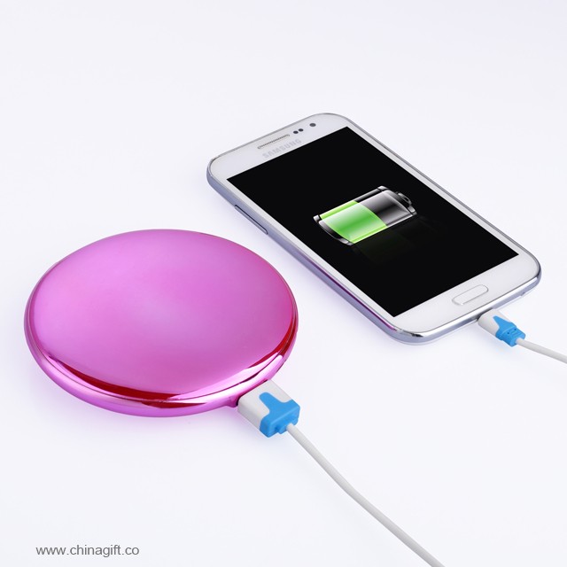 Make up mirror design mobile power bank