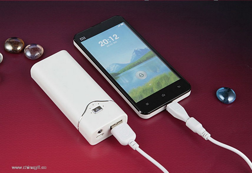 portable pochodnia power bank 5200mah