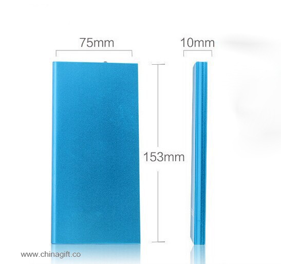 Slim 5000mah portable power bank