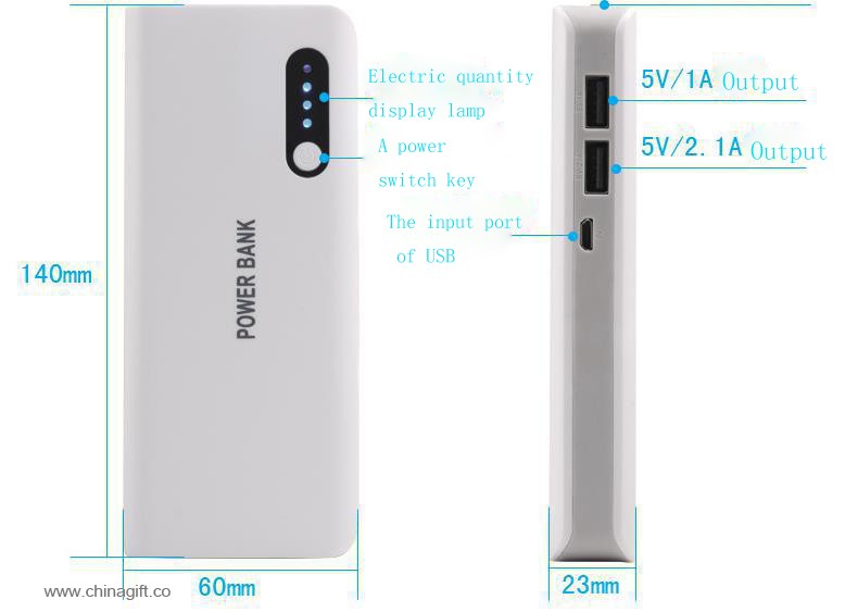 poder banco 12000mah