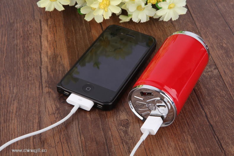 can shape portable power bank 10000mah