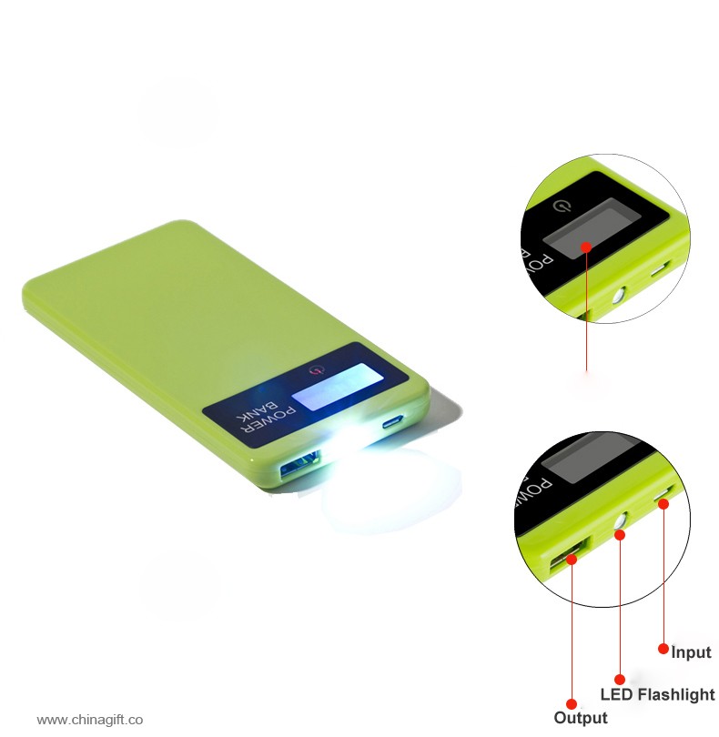 banco de la energía inteligente de 4000mah