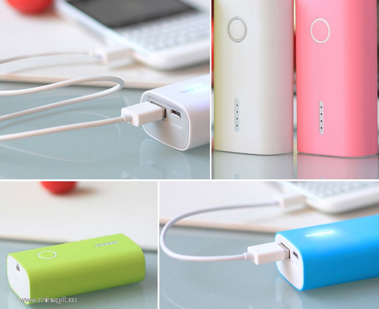 mini hordozható power bank