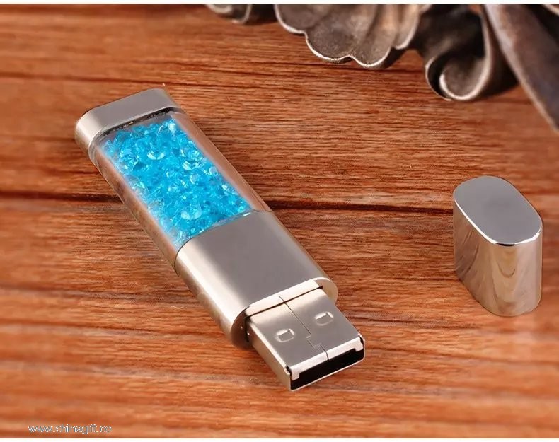 1gb~64gb crystal design usb flash drive