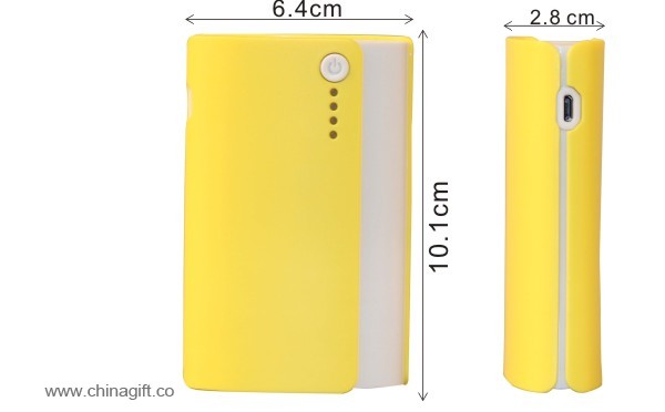 قدرت بانک با دو خروجی USB