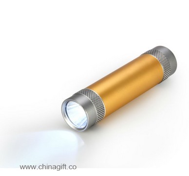 metal power bank LED light