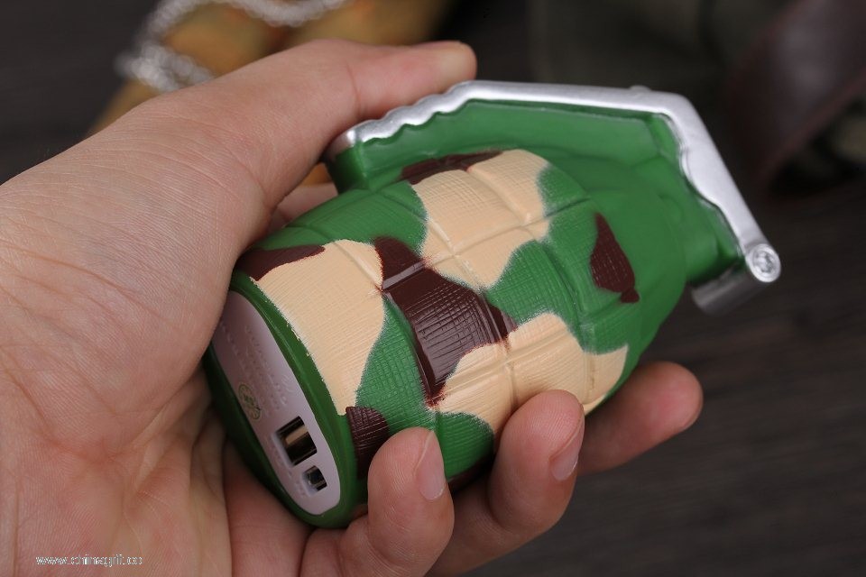 Mini grenade 2600mah power bank 