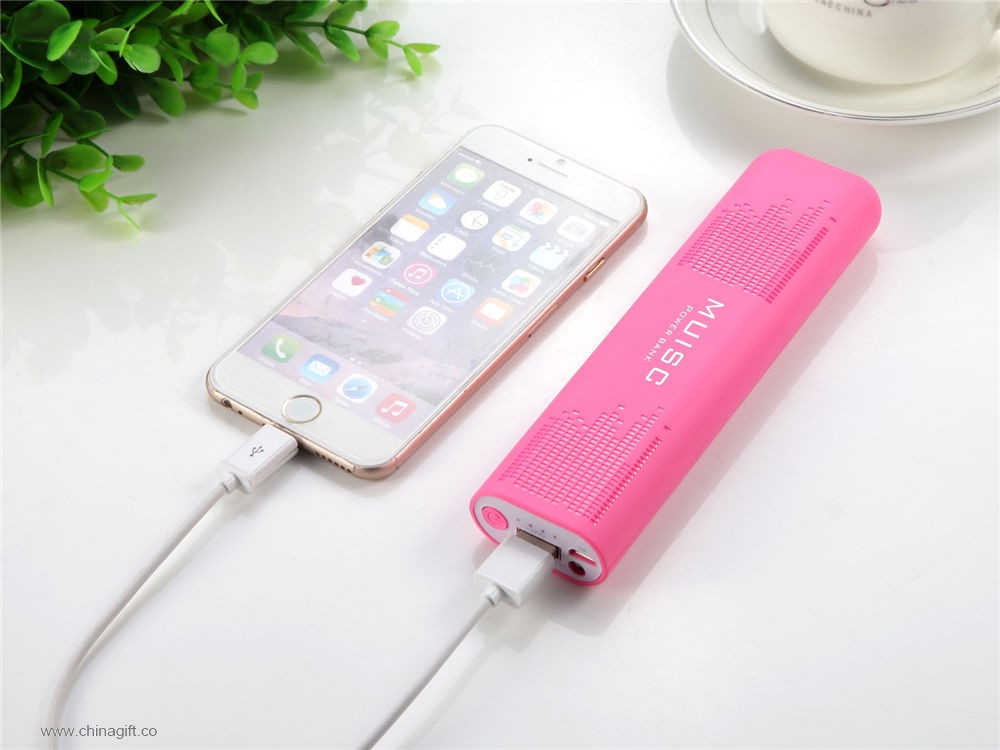 10400mah power bank plastic portable