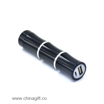 okrągłe metalowe mini 2600 mah komórka moc banku