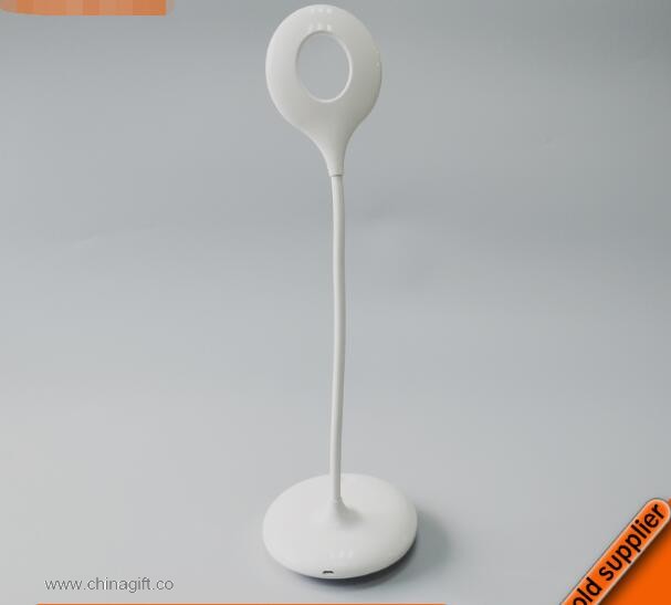 jedinečné stmívací spínač ABS stolní lampa s designem kruh