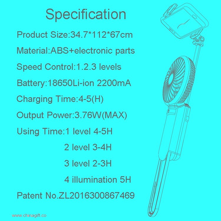 usb vzduch chladnější kapesní mini fan