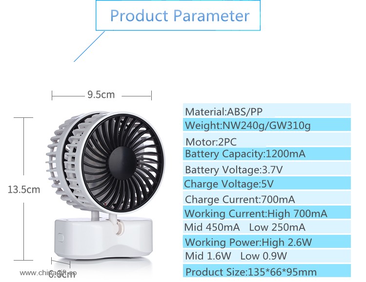  dvojitá elektrická stojí ventilátor 