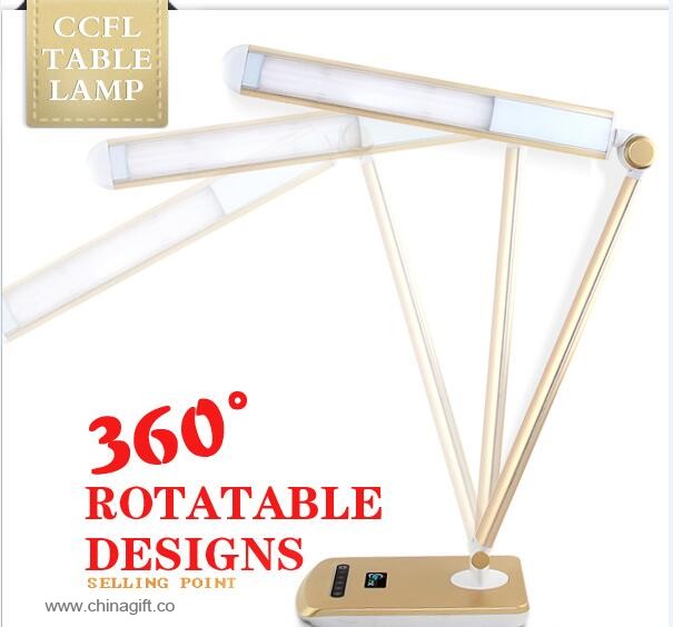 novelty cordless chanel table lamp folding led desk lamp