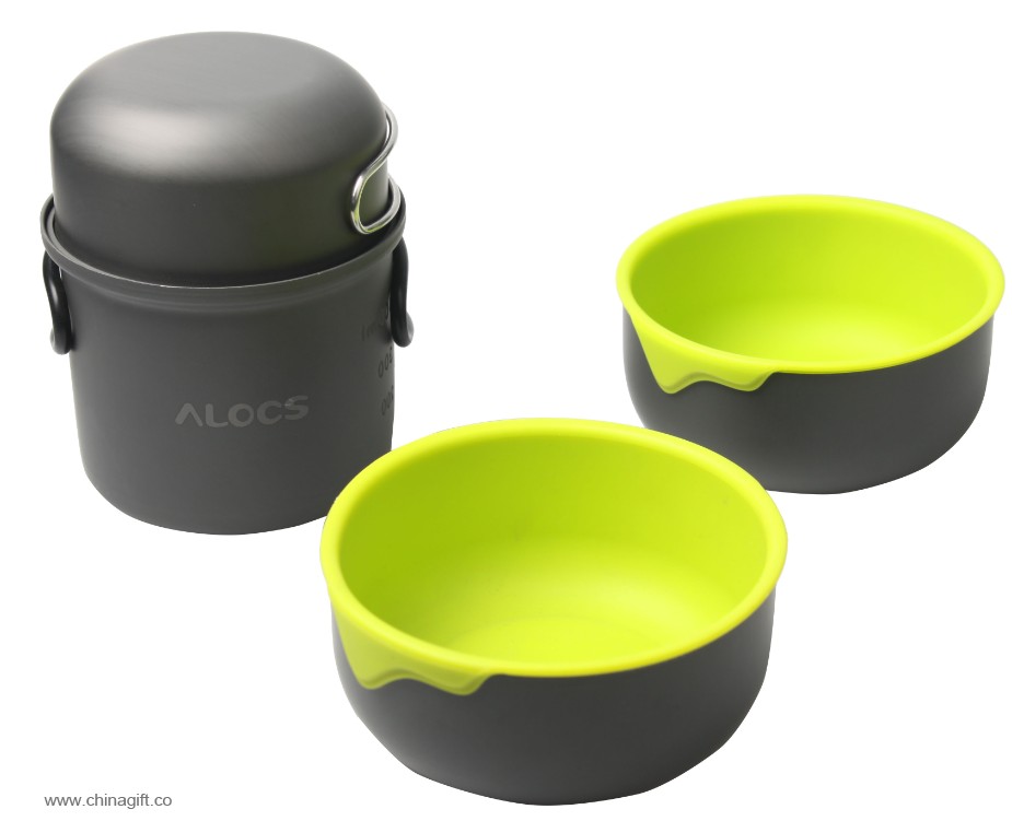 Hård anodiserad aluminium cookset