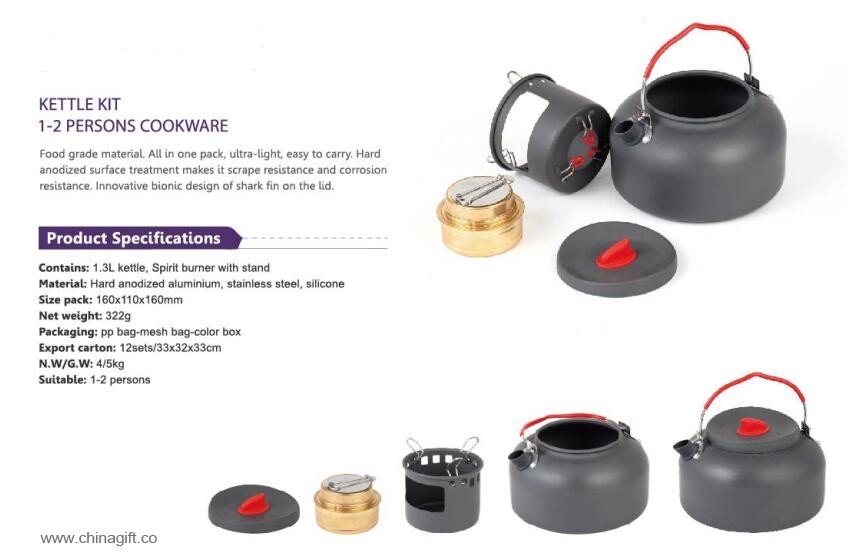 aluminum tea kettle set